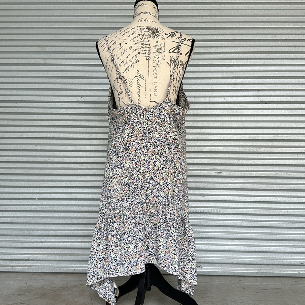ANTHROPOLOGIE Lilka Aubrietta High Low Sundress FLORAL Size M - Picture 3 of 4